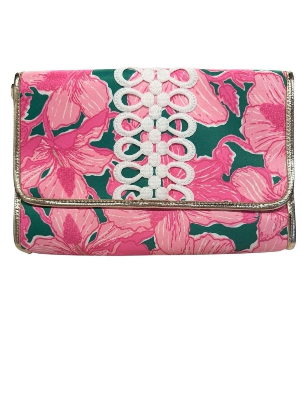 Lilly Pulitzer Women's Pink & Green‎ Clutch